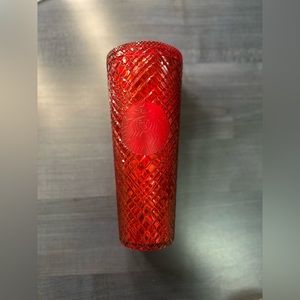 Red Starbucks Cup